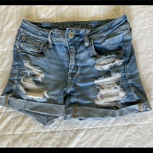 American Eagle Jean Shorts size 8